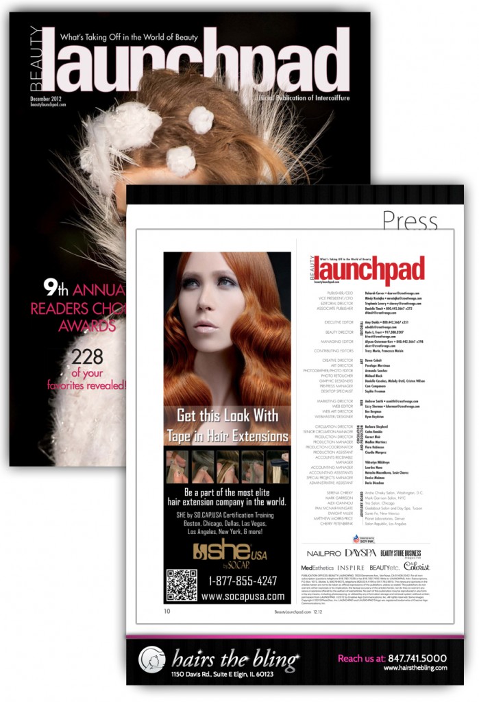 Hairs the Bling Press - December 2012 - She by SO.CAP.USA