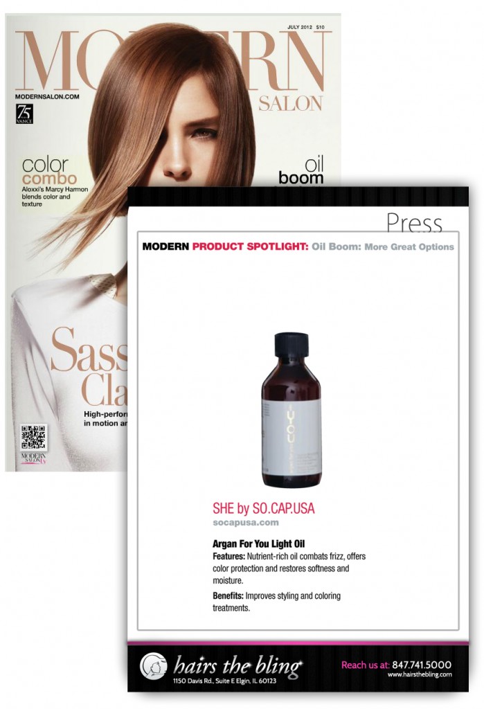 Hairs the Bling Press - July 2012 - She by SOCAPUSA